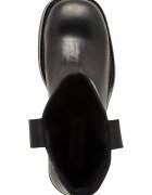 Steve Madden Боти от еко кожа с масивен ток Черен
