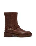 Steve Madden Боти от кожа Коняк кафяв