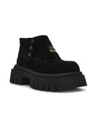 Steve Madden Боти от велур Черен
