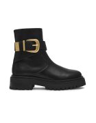 Steve Madden Боти с тока Черен