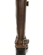 Steve Madden Ботуши Beau с каишки с тока Коняк кафяв