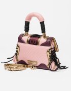 Steve Madden Чанта през рамо Diego с декоративни връзки Виолетов/Розово