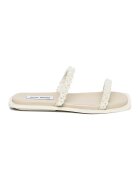 Steve Madden Чехли Sinne с мъниста - Мръснобял