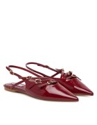 Steve Madden Дамски балеринки - екологична кожа - червени