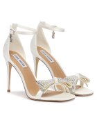 Steve Madden Дамски сандали - бели - текстил