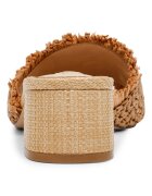 Steve Madden Едноцветни масивни сандали Бежов