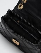 Steve Madden Капитонирана чанта през рамо Volturi от еко кожа Черен