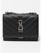 Steve Madden Капитонирана чанта за рамо Amara от еко кожа - Черен
