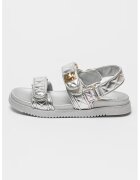 Steve Madden Капитонирани равни сандали Mona с велкро