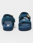 Steve Madden Капитонирани равни сандали Mona с велкро Тъмносин