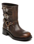 Steve Madden Кожени боти Becase Кафяв