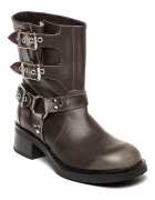 Steve Madden Кожени боти Becase Tъмносив