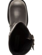 Steve Madden Кожени боти Becase Tъмносив