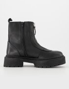 Steve Madden Кожени боти Черен