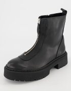 Steve Madden Кожени боти Черен