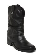 Steve Madden Кожени боти Qiana Черен