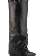 Steve Madden Кожени ботуши Corenne Черен