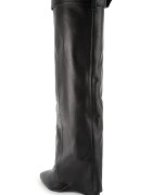 Steve Madden Кожени ботуши Corenne Черен