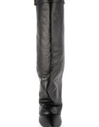 Steve Madden Кожени ботуши Corenne Черен