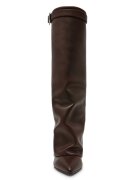 Steve Madden Кожени ботуши Corenne Тъмнокафяв