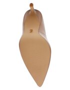 Steve Madden Кожени обувки с ток стилето Бежов