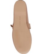 Steve Madden Кожени пантофки с тока с каишка Светлокафяв