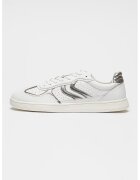 Steve Madden Кожени спортни обувки Claymore - Бял/Сребрист