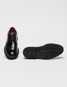 Steve Madden Лачени кожени обувки Mayor Brogue Черен