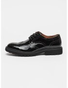 Steve Madden Лачени кожени обувки Mayor Brogue