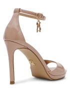 Steve Madden Лачени сандали Бежов