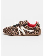 Steve Madden Маратонки Freekick-LE с принт - Черен/Кафяв