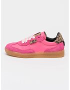 Steve Madden Маратонки Jemporia с велур - Тъмнокафяв/Бронз