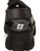 Steve Madden Масивни сандали с велкро Черен