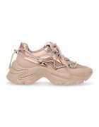 Steve Madden Масивни спортни обувки Miracles с мрежа - Златист/Бежов