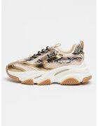 Steve Madden Масивни спортни обувки Possession с мрежа - Златист/Черен/Бледожълт