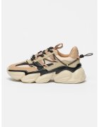 Steve Madden Масивни спортни обувки Spectator с мрежести зони - Черен/Бежов/Камел