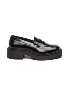 Steve Madden Мокасини от кожа и еко кожа Черен