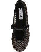 Steve Madden Мрежести пантофки с тока Бял/Черен