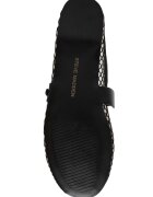 Steve Madden Мрежести пантофки с тока Бял/Черен