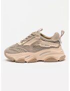 Steve Madden Мрежести спортни обувки Possesion с еко кожа - Сиво-кафяв/Светлокафяв