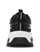 Steve Madden Мрежести спортни обувки с еко кожа Зелен/Черен/Син