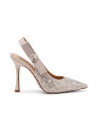 Steve Madden Обувки Brylie с декоративни камъни Слонова кост/Сребрист