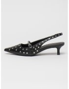 Steve Madden Обувки от еко кожа с декоративни камъни
