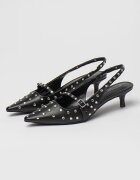 Steve Madden Обувки от еко кожа с декоративни камъни Черен