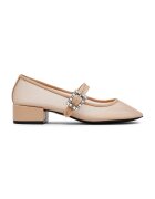 Steve Madden Обувки с масивен ток Светлокафяв