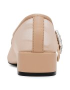 Steve Madden Обувки с масивен ток Светлокафяв