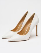 Steve Madden Обувки Thrive с ток стилето Бял