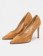 Steve Madden Обувки Thrive с ток стилето Канелено кафяво