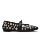 Steve Madden Пантофки с елици - Златист/Черен/Сребрист
