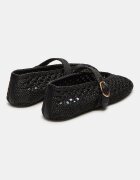 Steve Madden Пантофки със сплетен дизайн Черен